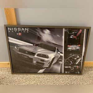 Nissan Skyline GTR poster